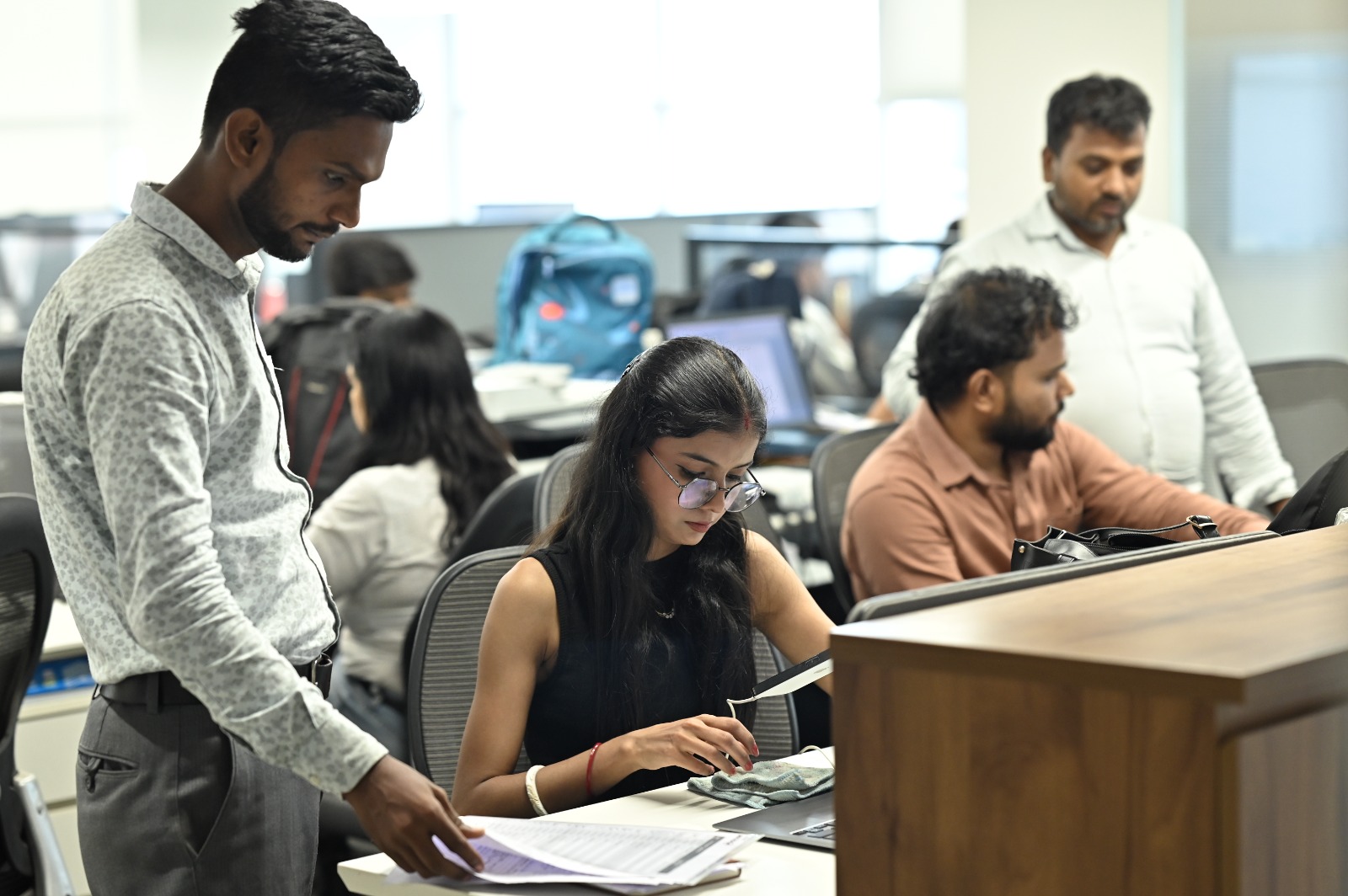 The V. V. Kale & Company team at work